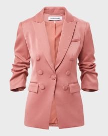 Veronica Beard Satin Suit at Neiman Marcus