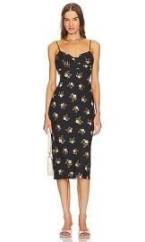 Veronica Beard Shara Dress In Black Multi at Revolve