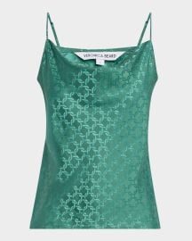Veronica Beard Sola Cowl-Neck Top at Neiman Marcus