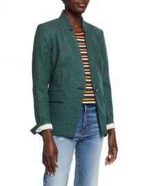 Veronica Beard Stand-Collar Dickey Jacket at Neiman Marcus