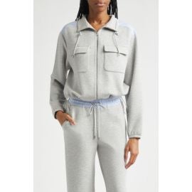 Veronica Beard Stellant Mixed Media Jacket at Nordstrom