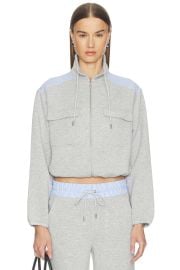 Veronica Beard Stellant Mixed Media Jacket at Revolve