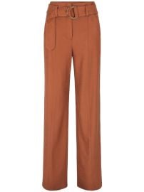 Veronica Beard Sunny Belted straight-leg Trousers - at Farfetch