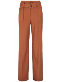 Veronica Beard Sunny Belted straight-leg Trousers - at Farfetch