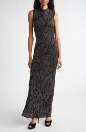 Veronica Beard Sylven Beaded Mock Neck Maxi Dress at Nordstrom