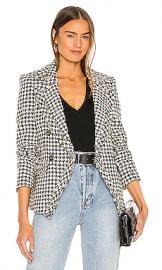 Veronica Beard Taja Jacket in Black  amp  White from Revolve com at Revolve