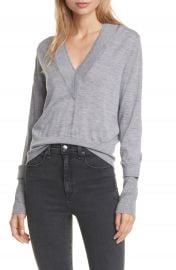 Veronica Beard Tatiana Layered Merino Wool Blend Sweater   Nordstrom at Nordstrom