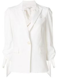 Veronica Beard Tie Cuff Detail Blazer at Farfetch