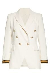 Veronica Beard Timber Dickey Jacket in Antique White Size 2 at Nordstrom