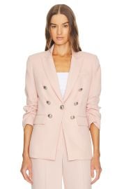 Veronica Beard Tomi Dickey Jacket in Ballet Pink at Revolve