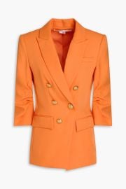 Veronica Beard Tomi double breasted crepe blazer at The Outnet