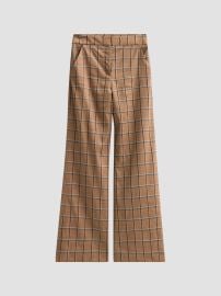 Veronica Beard Tonelli Plaid Flared Pants at Saks Fifth Avenue