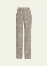 Veronica Beard Tonelli Plaid Pants - at Bergdorf Goodman