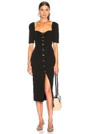 Veronica Beard Trace Dress in Black   FWRD at Forward