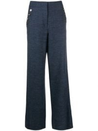 Veronica Beard Tuli wide-leg Trousers - Farfetch at Farfetch