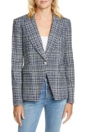 Veronica Beard Tweed Cutaway Dickey Jacket at Nordstrom