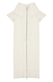 Veronica Beard Uptown Merino Wool Cashmere Blend Dickey in Ivory at Nordstrom