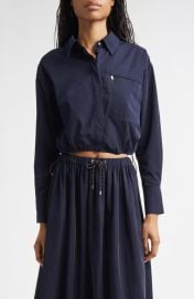 Veronica Beard Wilfred Crop Shirt at Nordstrom