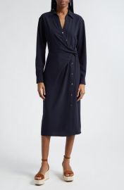 Veronica Beard Wright Long Sleeve Dress at Nordstrom