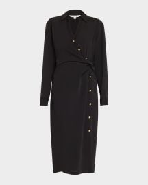 Veronica Beard Wright Midi Shirtdress at Neiman Marcus