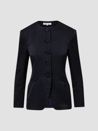 Veronica Beard Wryllen Collarless Jacket | Saks Fifth Avenue at Saks Fifth Avenue