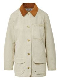 Veronica Beard corduroy-collar Jacket Neutrals at Farfetch