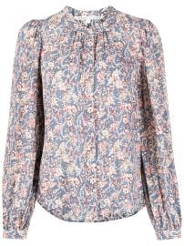 Veronica Beard floral-print long-sleeve Blouse - at Farfetch