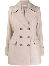 Veronica Beard long-sleeved Notched Collar Coat - Farfetch at Farfetch