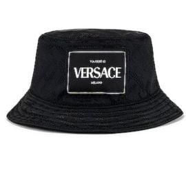 Versace Accessories Versace Logo Patch Bucket Hat Poshmark at Poshmark
