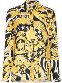 Versace Baroque zebra-print Shirt - Farfetch at Farfetch