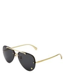 Versace Brow Bar Aviator Sunglasses 60mm Bloomingdales at Bloomingdales