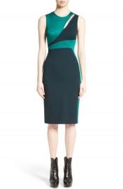 Versace Collection Staple Detail Cutout Dress at Nordstrom