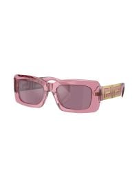 Versace Eyewear logo-plaque square-shape Sunglasses - Farfetch at Farfetch