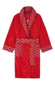 Versace Gender Inclusive La Greca Terry Cloth Bathrobe at Nordstrom