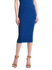 Versace Greca Signature Midi Skirt on SALE at Saks Off 5th