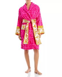 Versace I Heart Baroque Bath Robe Bloomingdales at Bloomingdales