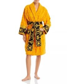 Versace I Heart Baroque Bath Robe Bloomingdales at Bloomingdales