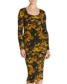 Versace Jeans Couture Organzino PR Barocco Dress Bloomingdale39s at Bloomingdales