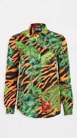 Versace Jeans Couture Printed Button Down Shirt at Shopbop