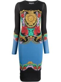 Versace Jeans Couture Regalia Baroque colour-block Dress - at Farfetch