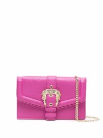 Versace Jeans Couture logo-buckle Clutch Bag - at Farfetch