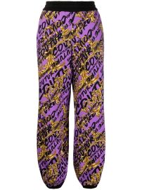 Versace Jeans Couture logo-print Track Pants - at Farfetch