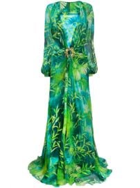 Versace Jungle floor-length Dress - Farfetch at Farfetch