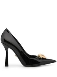 Versace La Medusa 105mm patent-leather Pumps Black GE at Farfetch