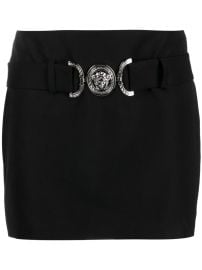 Versace Medusa Buckle Mini Skirt at Farfetch