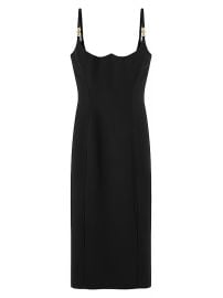 Versace Medusa Embellished Satin Cocktail Dress at Saks Fifth Avenue