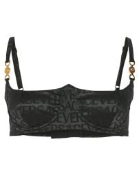 Versace Medusa Head Motif Allover Printed Bra at Cettire