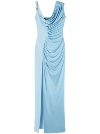 Versace Medusa x2795 Draped Gown - at Farfetch