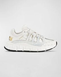 Versace Menx27s Trigreca Sneakers at Neiman Marcus