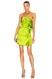 Versace Mini Strapless Cocktail Dress at Forward